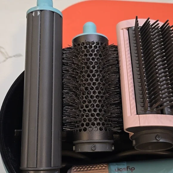Dyson Hair Tools Set - Orange and Teal